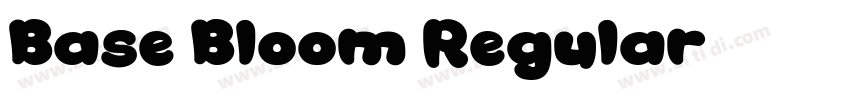 Base Bloom Regular字体转换